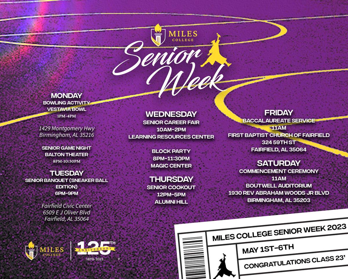 Senior Week 23