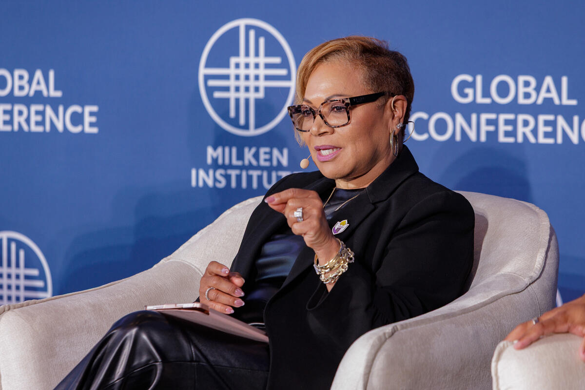 Bobbie Knight at Milken