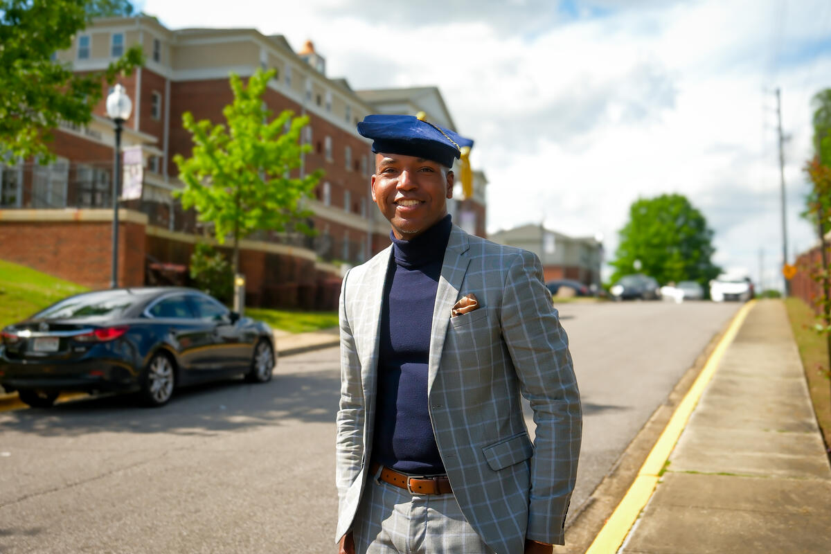 Stallworth on Campus Grad Dr. 2