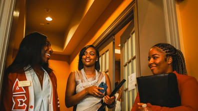 Students at Career Fair