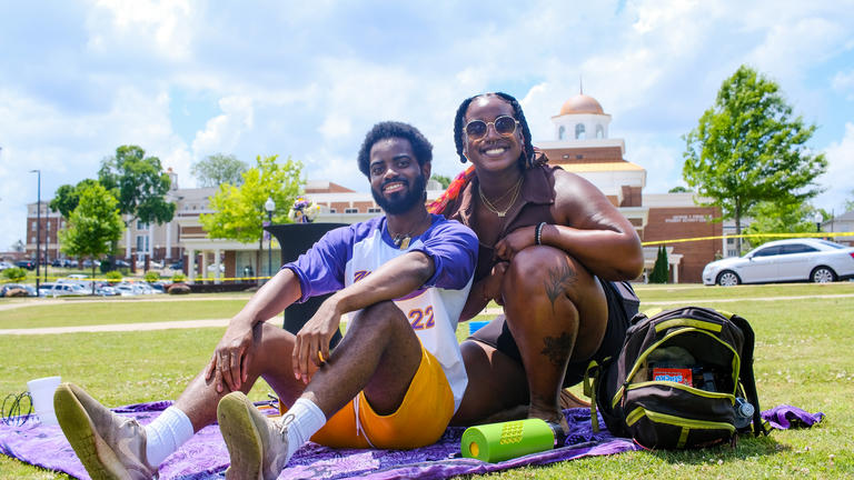 Students on the yard 1