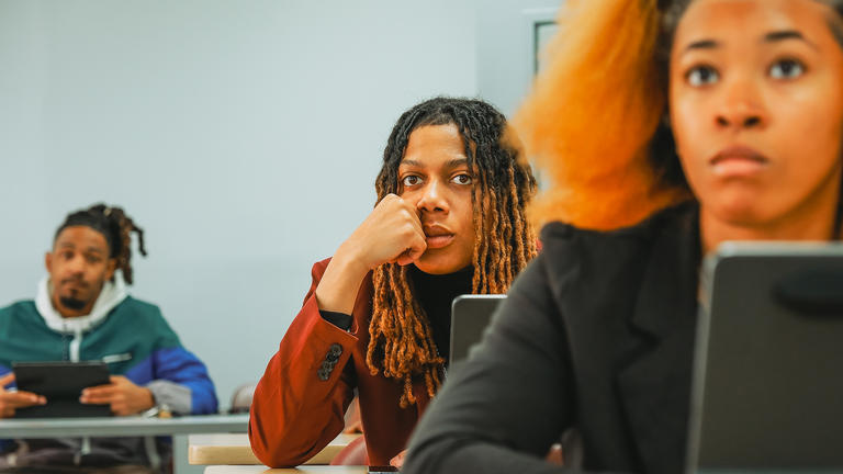 Student Paying Attention