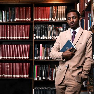 Student with Book Suit