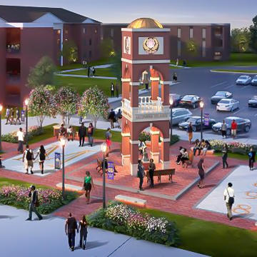 Miles College Alumni Plaza